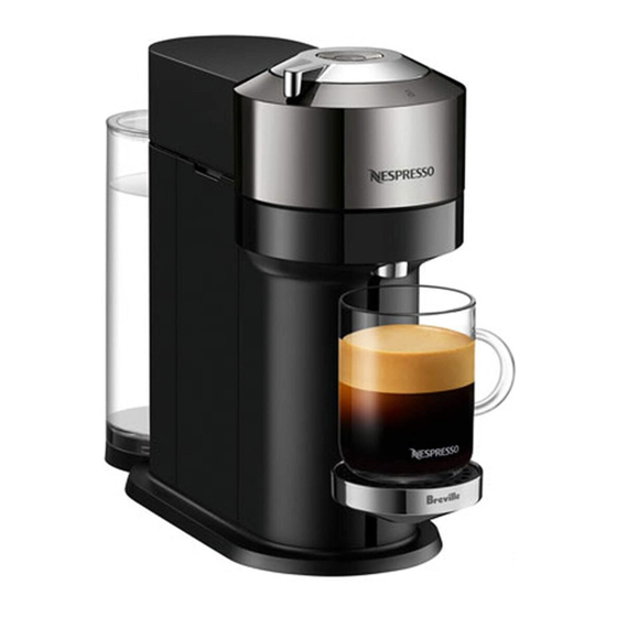 breville nespresso reset