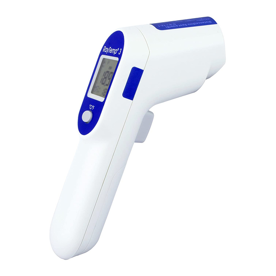 ETI RayTemp 3 Operating Instructions