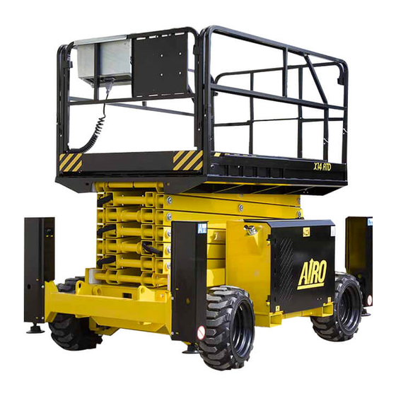 Airo X14 RTE Use And Maintenance Manual