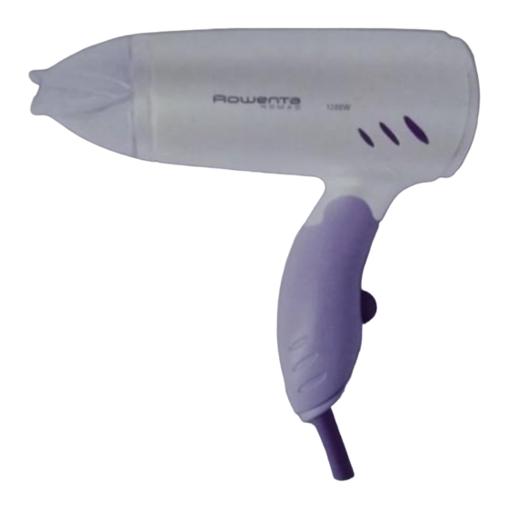 Rowenta NOMAD CV1411 Quick Start Manual