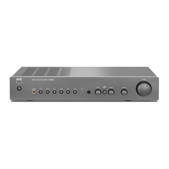 NAD C 315BEE Service Manual