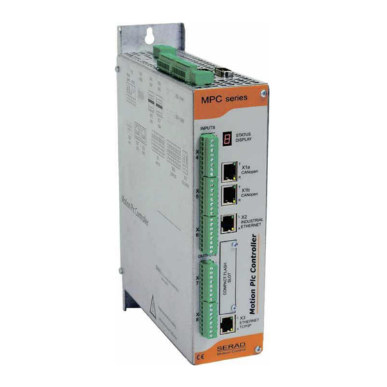 SERAD MPC Series Quick Start Manual