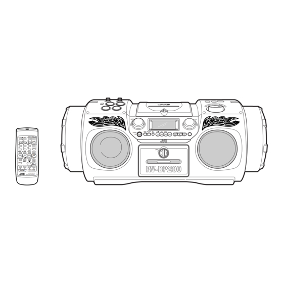 JVC RV-DP200BK Service Manual