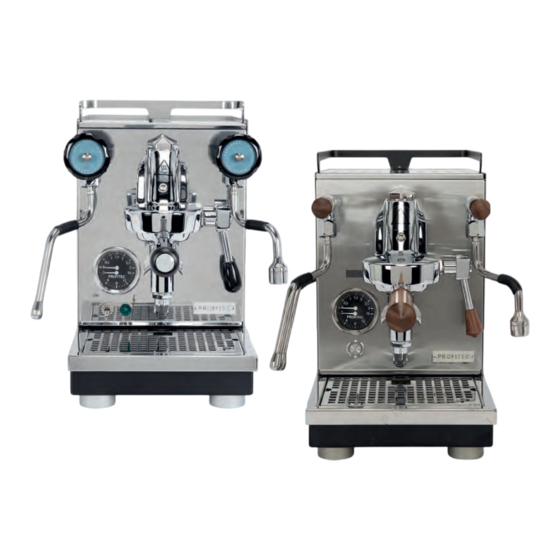 Profitec PRO 400 User Manual
