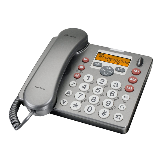 Amplicomms PowerTel 880 User Manual