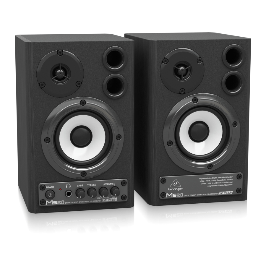 Behringer MS40 Technical Specifications