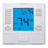 Pro 1 IAQ T755 Installation Manual