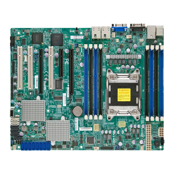 Supero X9SRH-7F User Manual