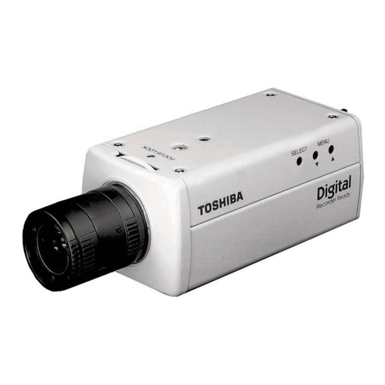 Toshiba IK-6550A - Analog Camera, 540 TV Lines Manuals
