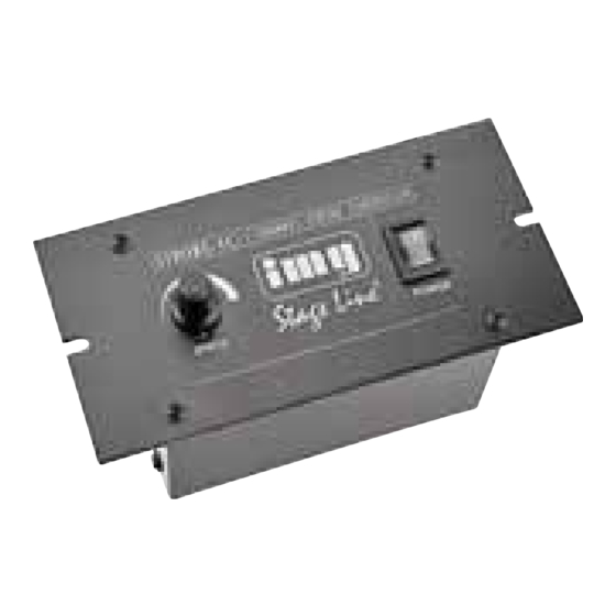 Monacor img Stage Line STROBE-1C Manual