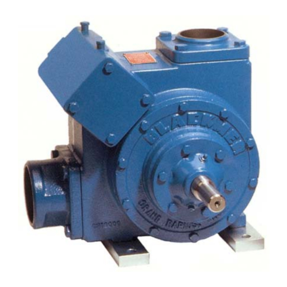 BLACKMER TRANSMAX TX400B Installation, Operation And Maintenance Instructions