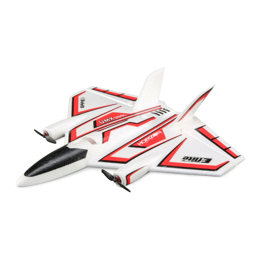 Horizon Hobby E-FLITE Ultrix Instruction Manual