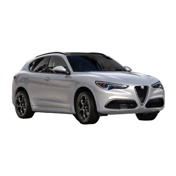 Alfa Romeo STELVIO 2021 Owner's Manual