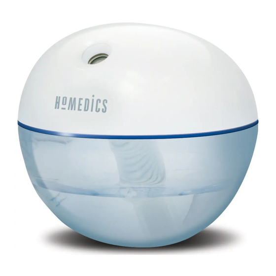 HoMedics HUM-CM10B-GB Instruction Manual