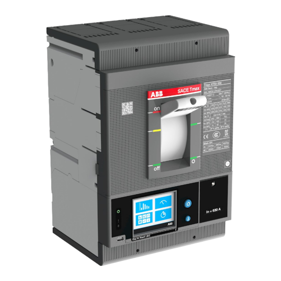 ABB Tmax XT5 Installation Instructions