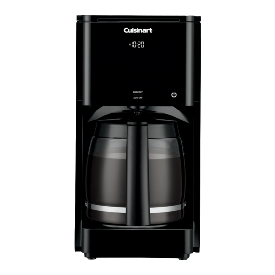 Cuisinart DCC-T20 Instruction Booklet