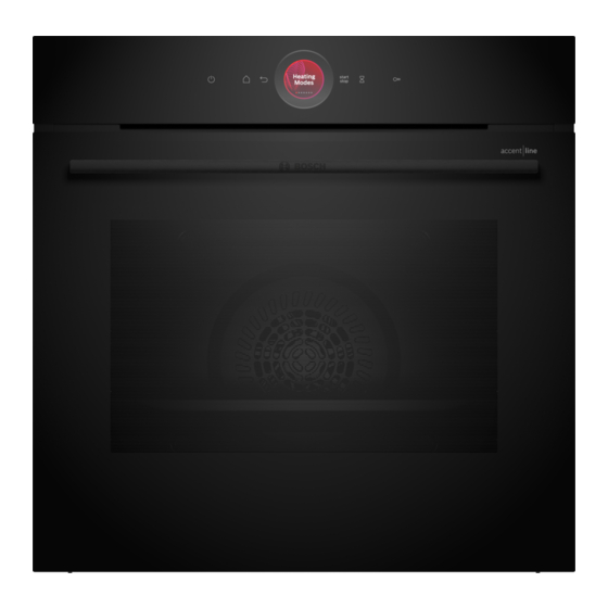 Bosch HBG974K 1 Series User Manual And Installation Instructions