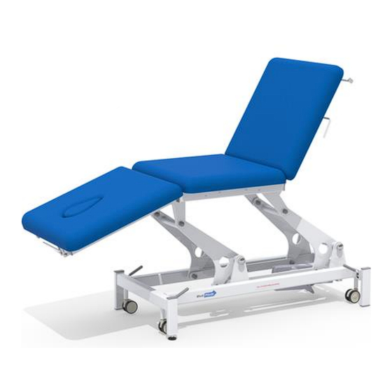 Medi-Plinth Physio+ 2 Section Instructions For Use Manual