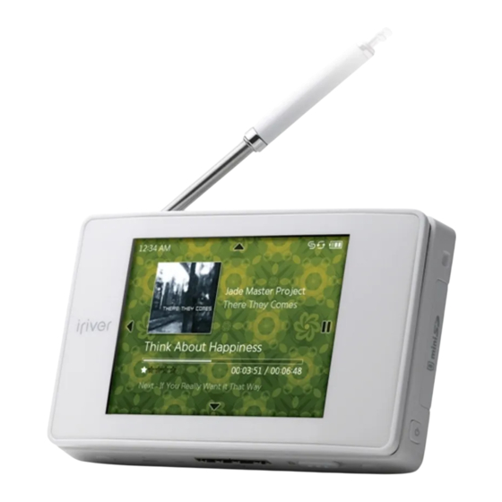 IRiver B20 User Manual