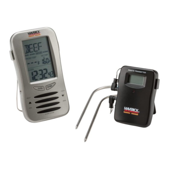Maverick food thermometer Instruction Manual