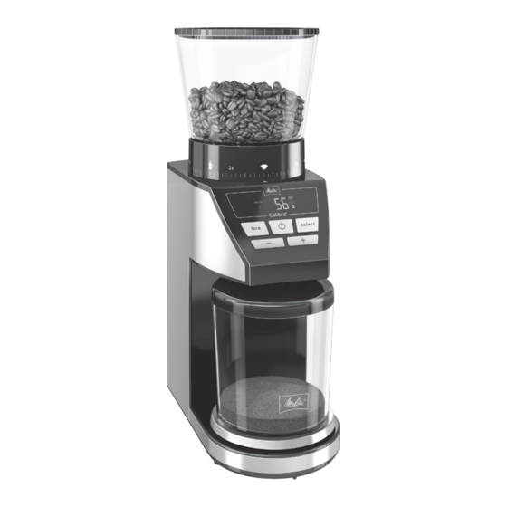 Melitta Calibra Manuals