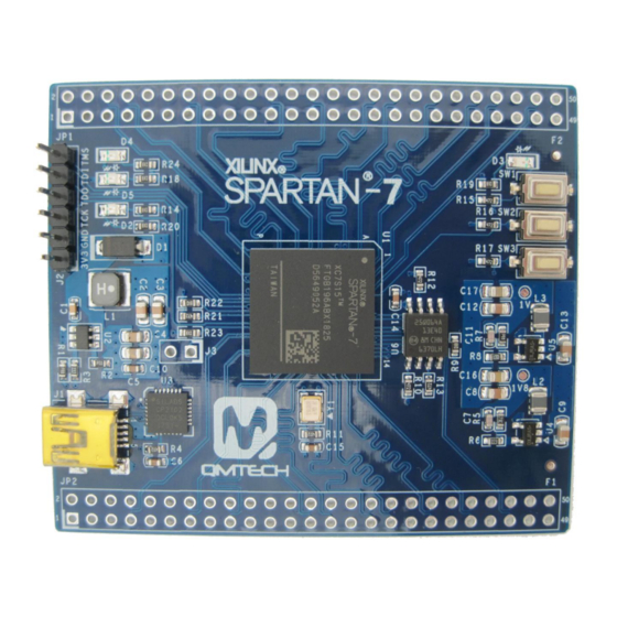 QMTECH XILINX SPARTAN-7 User Manual