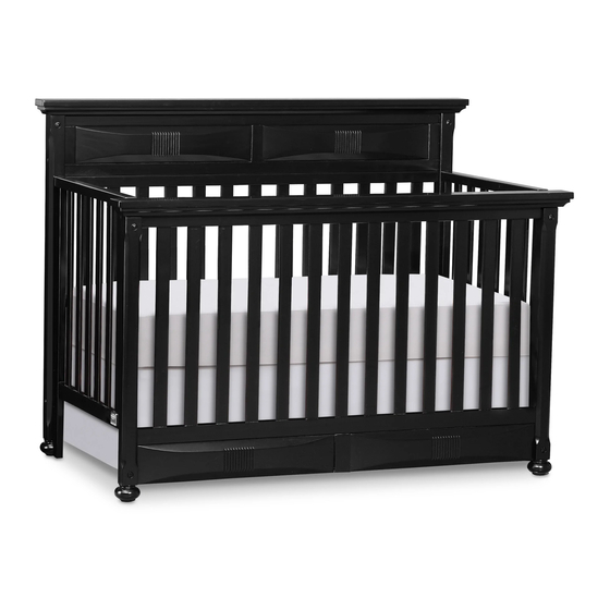 Children's Products Simmons Kids Crib 'N' More 300180-001 Assembly Instructions Manual
