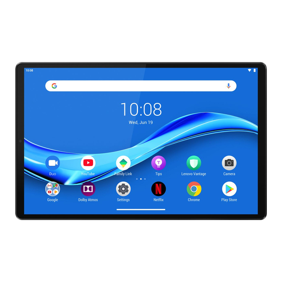 Lenovo 801LV Safety, Warranty & Quick Start Manual