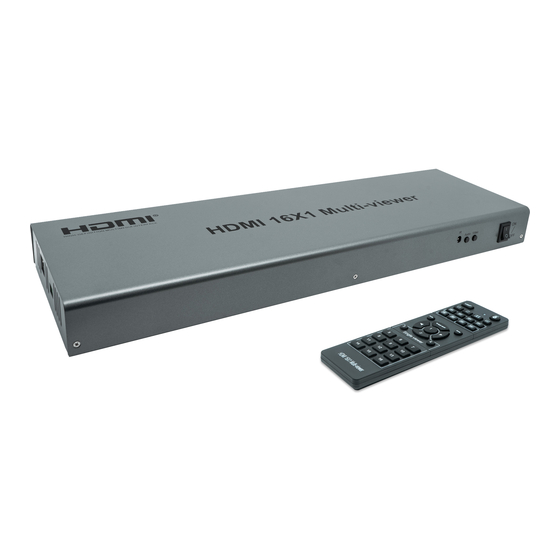 J-Tech Digital JTECH-MV161 Multi-Viewer Manuals