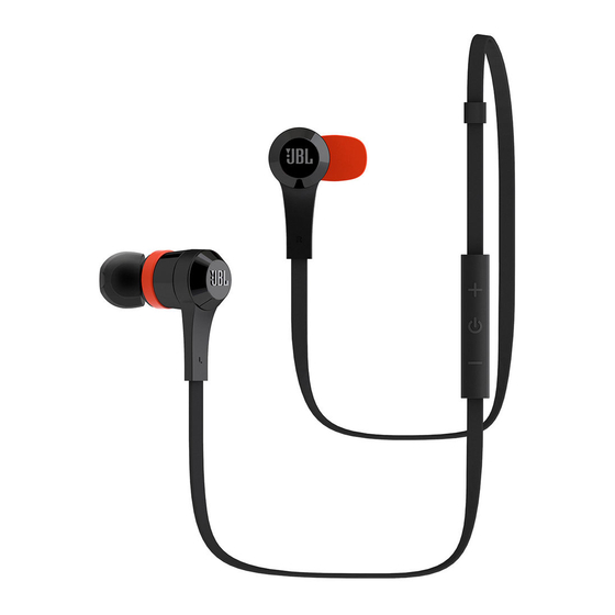 JBL Bluetooth Headset J46BT Quick Start Guide