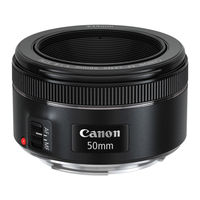 Canon EF 50mm f/1.8 II User Manual