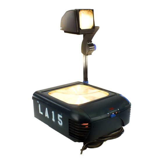 3M Overhead Projector 1800 Series Operator's Manual