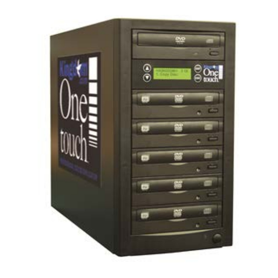 User Manuals: KINGDOM One touch DVD CD Duplicator
