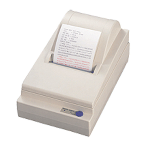 Citizen iDP-460 User Manual