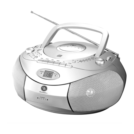 Gogen CDM 692 MP3 User Manual