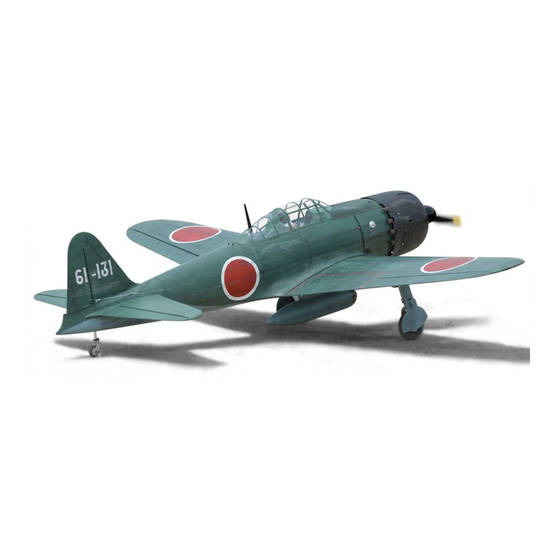 Black Horce Model A6M ZERO Instruction Manual Book