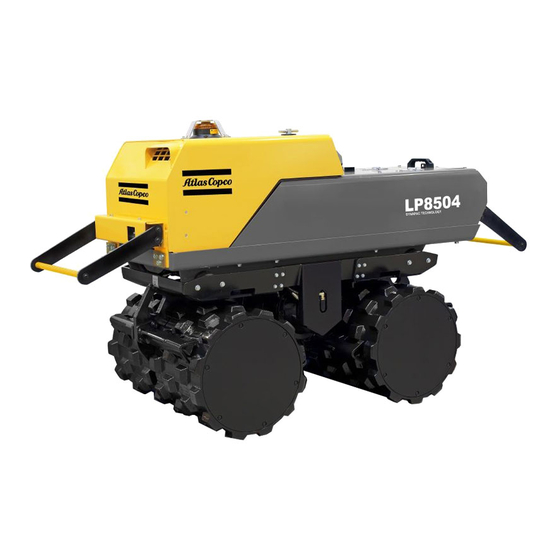 Atlas Copco LP 8504 Safety And Operating Instructions Manual