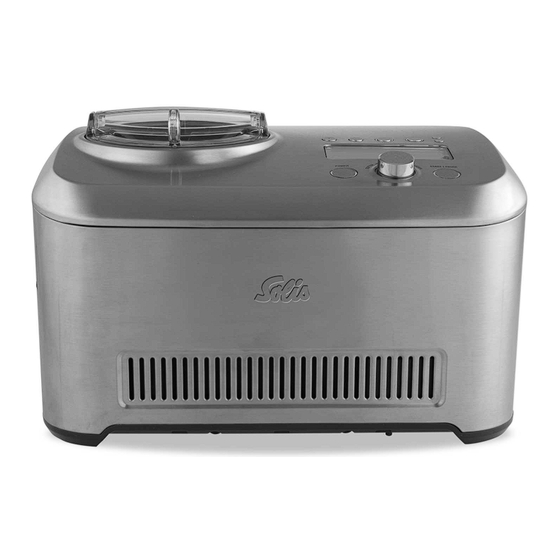 SOLIS GELATERIA PRO 850 Manuals