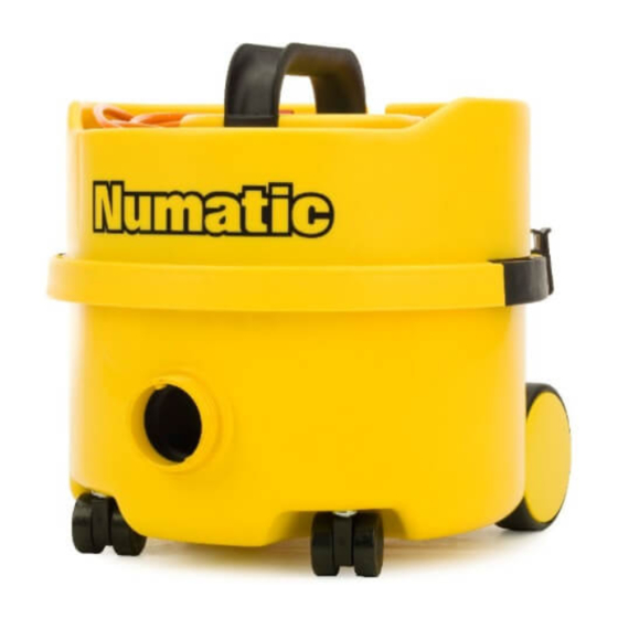 Numatic ANV 180-1 Original Instructions Manual