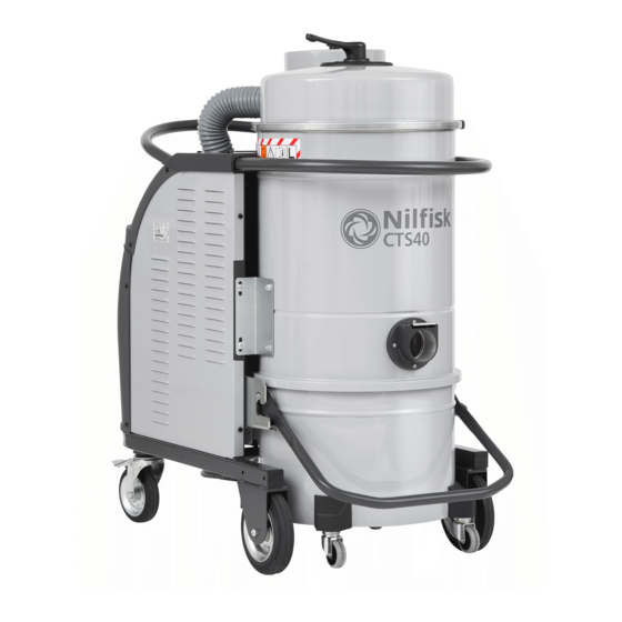 Nilfisk-Advance CTS22 Series Instructions For Use Manual