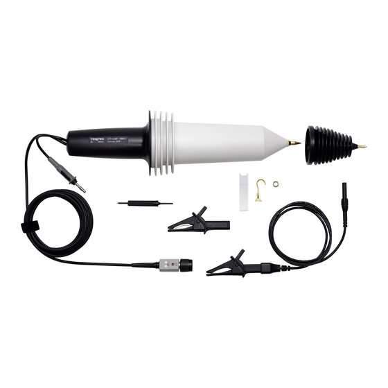 Testec TT-HVP 2739 Instruction Manual