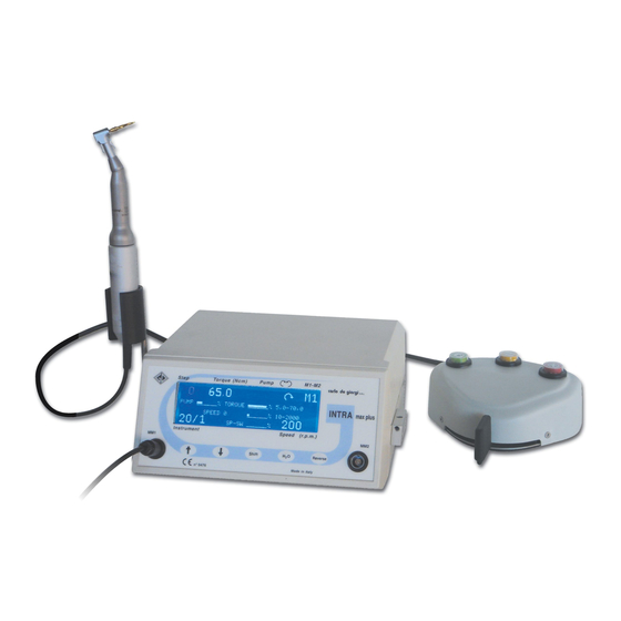 Carlo De Giorgi Intra Max Plus User And Maintenance Manual