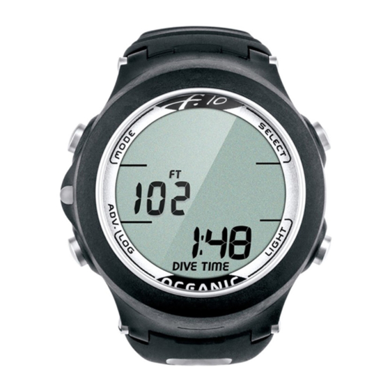 User Manuals: Aeris F10 Freediving Computer