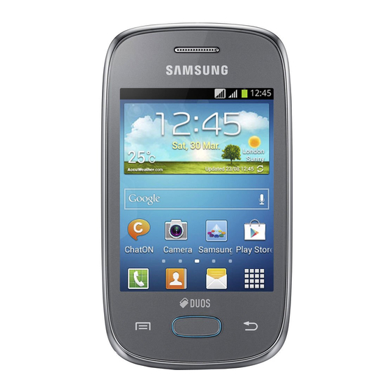 Samsung GT-S5312B User Manual