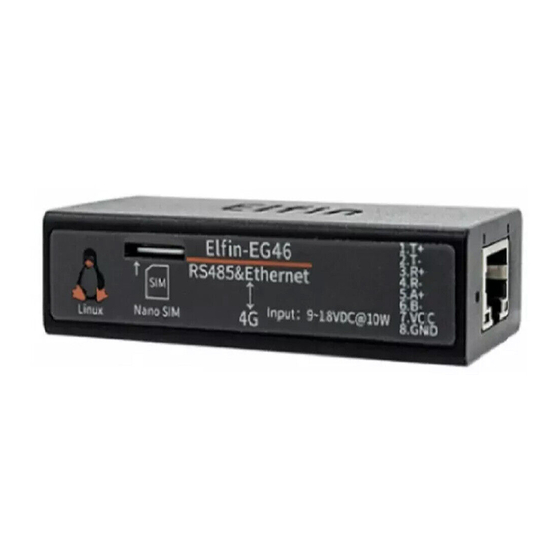 HF Elfin-EG46 Manuals