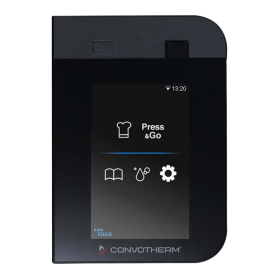 Welbilt Convotherm UleasyTouch Operating Instructions Manual
