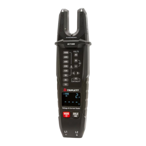Triplett VCT1000 User Manual