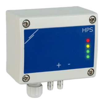 Sentera Controls HPS-X-LP Mounting And Operating Instructions