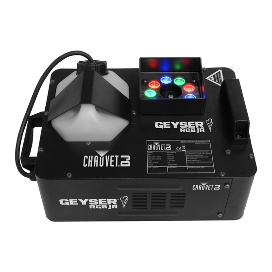Chauvet Geyser RGB JR User Manual