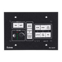 Extron Electronics MLC 226 IP Series Setup Manual
